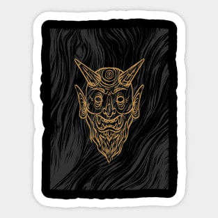 Demon dark Sticker